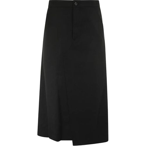 Classic Black Wool Skirt - Größe M - Comme des Garcons - Modalova