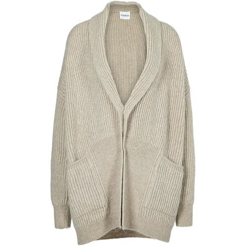 Shawl collar cardigan - Größe XS - beige - closed - Modalova