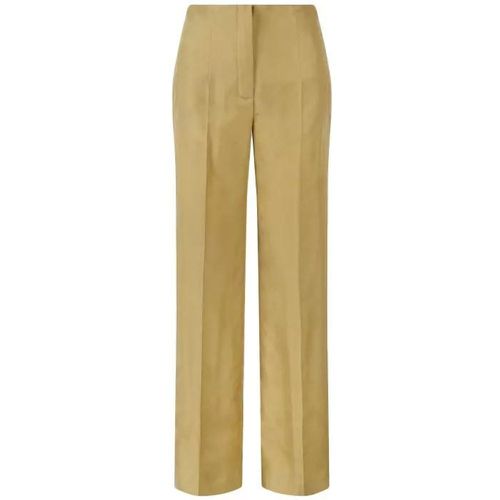 Wide Silk Habotai Trousers - Größe 40 - alberta ferretti - Modalova