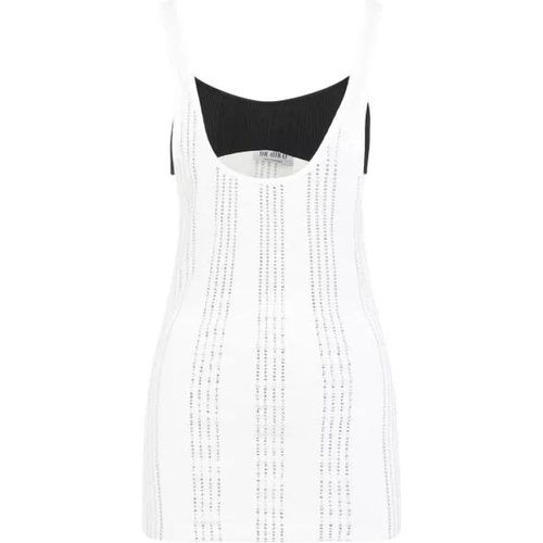 Flat Ribbed Jersey Tank Top - Größe 38 - The Attico - Modalova