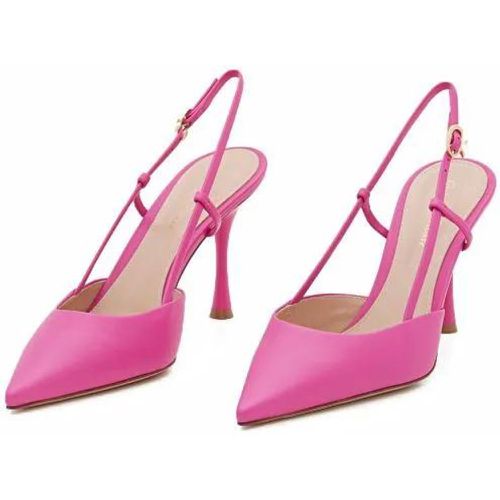 Pumps & High Heels - 85Mm Ascent Leather Pumps - Gr. 37,5 (EU) - in Rosa - für Damen - Gianvito Rossi - Modalova