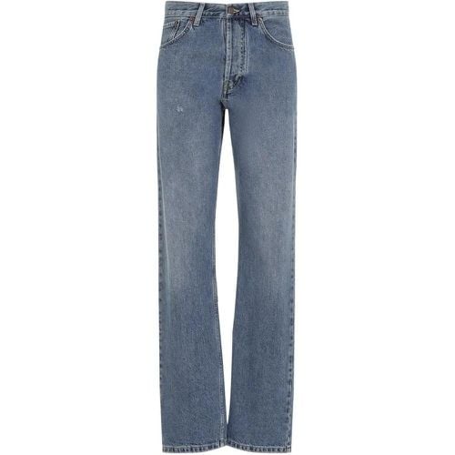 Blue Cotton Jeans - Größe 42 - Moschino - Modalova