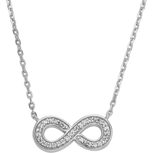 Halskette - Infinity Sterling Pendant Necklace - Gr. unisize - in Silber - für Damen - Fossil - Modalova