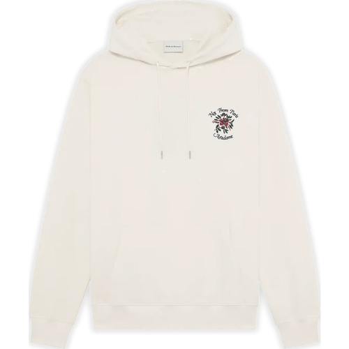 Hoodie mit Slogan-Fleurs-Stickerei - Größe L - Drôle De Monsieur - Modalova