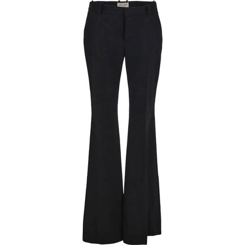 Flared Wool Trousers - Größe 42 - Saint Laurent - Modalova