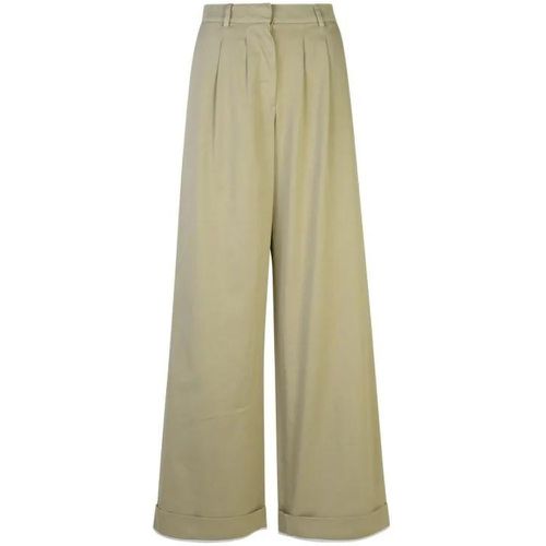 Beige Cotton Pants - Größe 40 - Palm Angels - Modalova