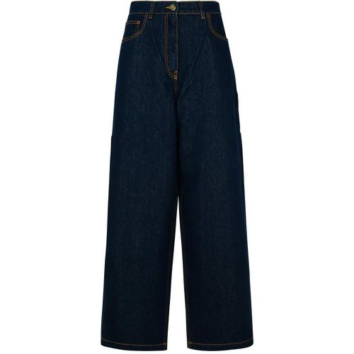 Blue Cotton Blend Jeans - Größe 24 - ETRO - Modalova