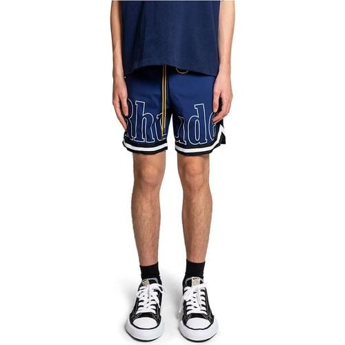 LOGO TRACK-SHORT NAVY - Größe L - Rhude - Modalova