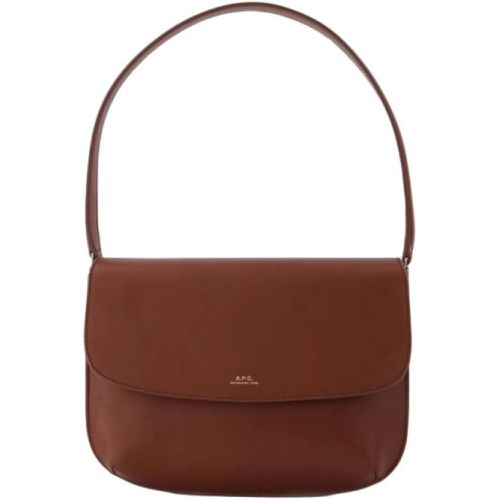 Shopper - Sarah Shoulder Bag - Leather - Hazelnut - Gr. unisize - in - für Damen - A.P.C. - Modalova