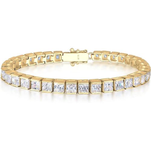 Armbänder - Armband Tennisarmband Zirkonia Kristall Sparkle 92 - Gr. 19 CM - in - für Damen - Elli - Modalova