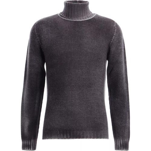 TURTLENECK Pullover - Größe 48 - braun - Low Classic - Modalova
