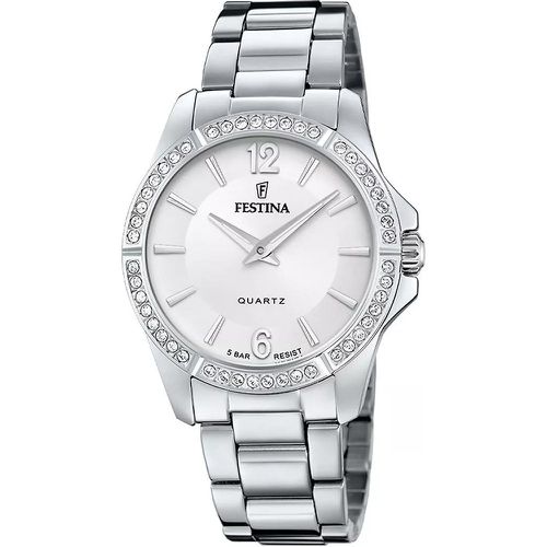 Uhr - Stainless Steel Watch Bracelet - Gr. unisize - in Silber - für Damen - Festina - Modalova