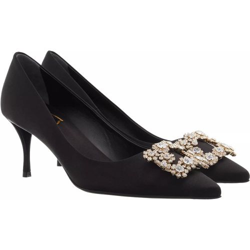 Pumps & High Heels - Pumps With Flower Buckle Satin - Gr. 37 (EU) - in - für Damen - Roger Vivier - Modalova