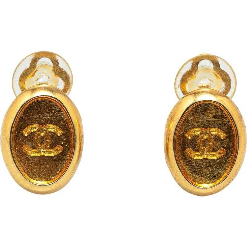 Ohrringe - Plated CC Clip On Earrings - Gr. unisize - in - für Damen - Chanel - Modalova