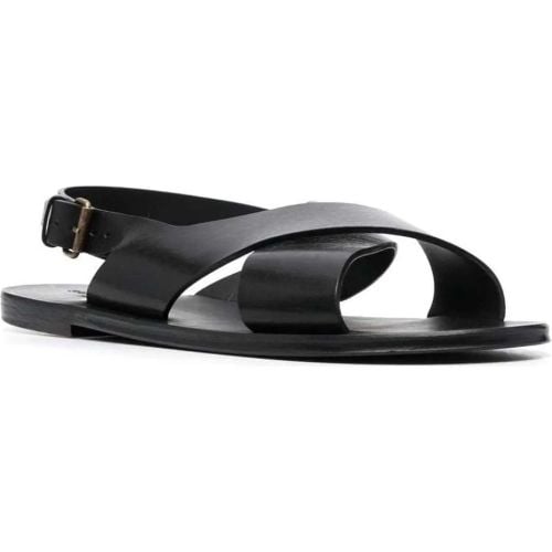 Sneaker - Mojave Crisscross Leather Sandals - Gr. 44 (EU) - in - für Damen - Saint Laurent - Modalova