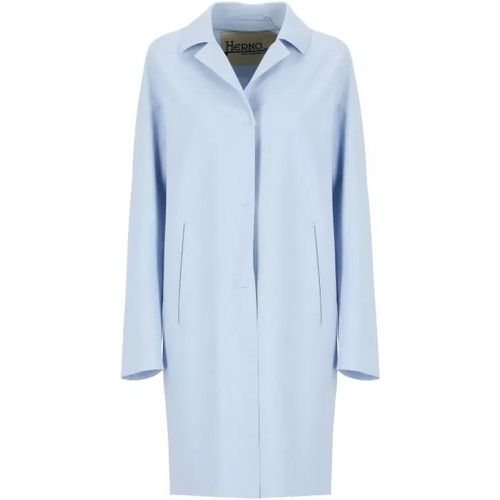 First-Act Coat - Größe 44 - blue - Herno - Modalova