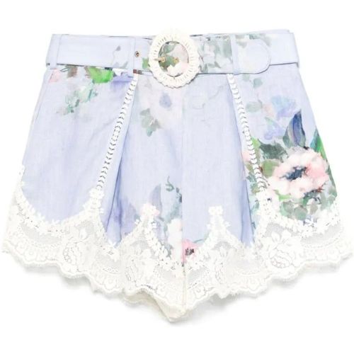 Periwinkle Blue Everley Shorts - Größe 1 - Zimmermann - Modalova