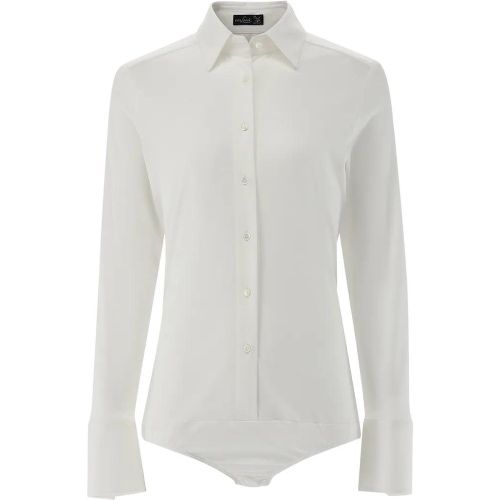 Bluse Slim Fit Uni - Größe 46 - van Laack - Modalova