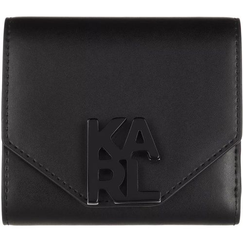 Portemonnaie - K/Karl Logo Small Flap Wallet - Gr. unisize - in - für Damen - Karl Lagerfeld - Modalova