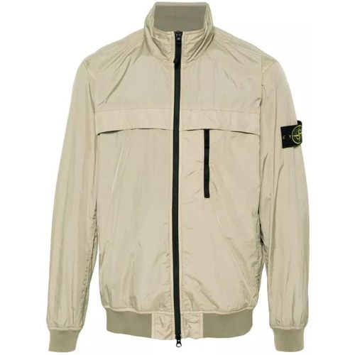 Ecru Compass Zip Up Jacket - Größe XXL - multi - Stone Island - Modalova