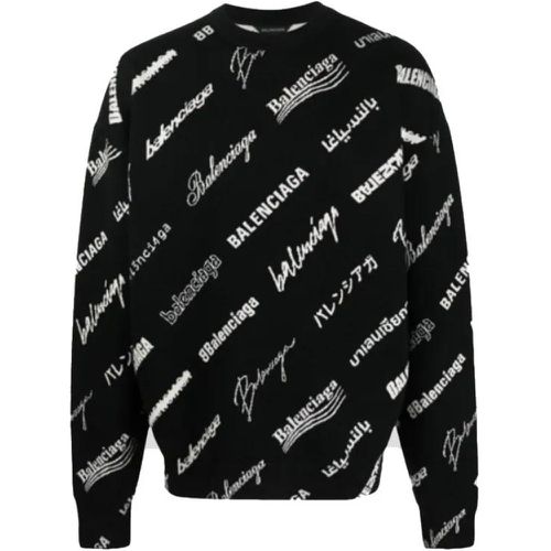 Pullover Mit Logo-Print - Größe XXL - Balenciaga - Modalova