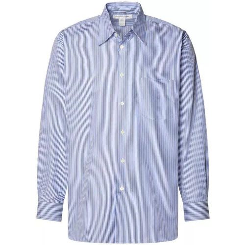 Light Blue Cotton Shirt - Größe M - blue - Comme des Garcons - Modalova