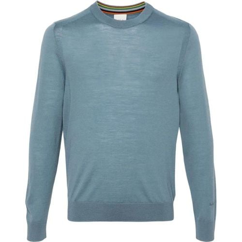 Turquoise Blue Knit Sweater - Größe M - Paul Smith - Modalova