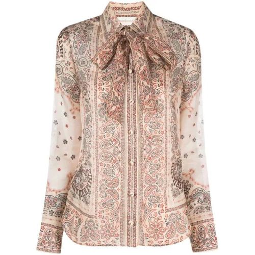 Paisley Print Shirt - Größe 2 - Zimmermann - Modalova