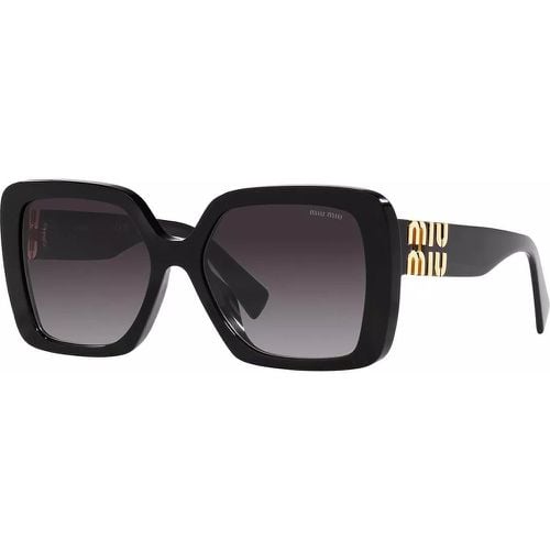 Sonnenbrille - 0MU 10YS - Gr. unisize - in Schwarz - für Damen - Miu Miu - Modalova