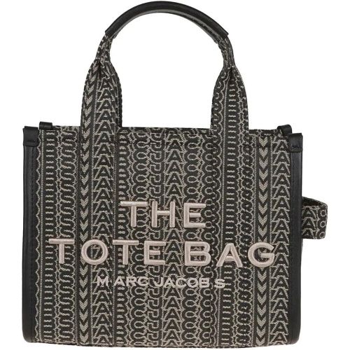 Totes & Shopper - Jacquard Fabric Small Tote With Embroidered Monogr - Gr. unisize - in - für Damen - Marc Jacobs - Modalova