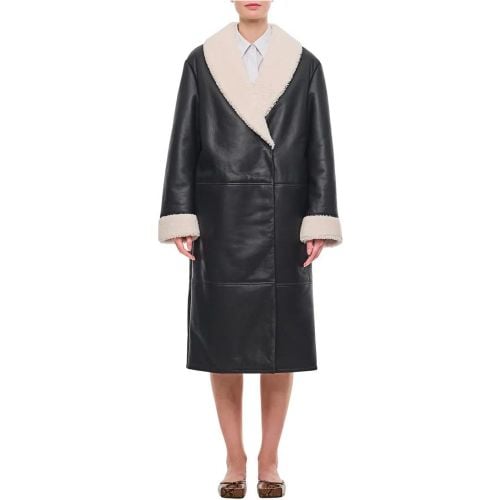 Elbe Long Shearling Coat - Größe S - Loulou Studio - Modalova