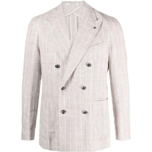 Light Linen Jacket - Größe 50 - Tagliatore - Modalova