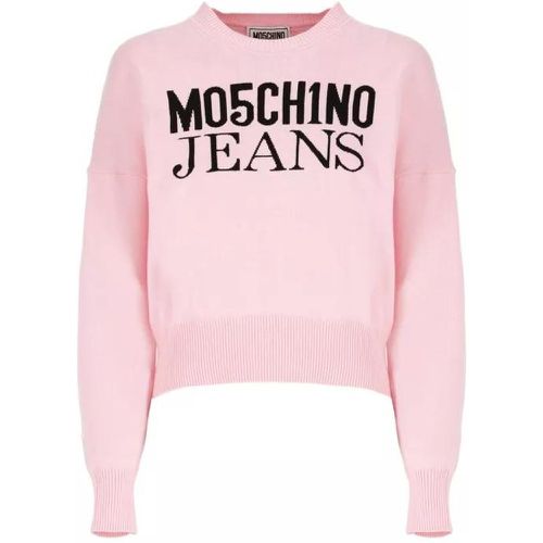 Cotton Sweater - Größe M - pink - Moschino - Modalova
