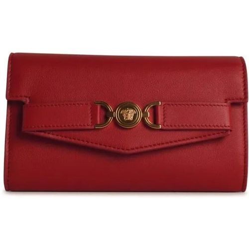 Portemonnaie - Medusa 95' Red Leather Wallet - Gr. unisize - in - für Damen - Versace - Modalova