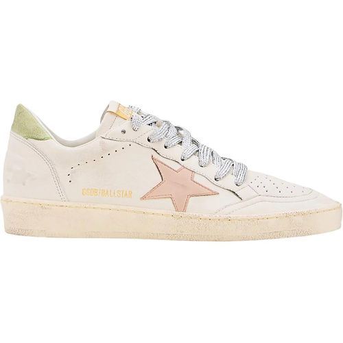 Low-Top Sneaker - White Leather Ballstar Sneakers - Gr. 36 (EU) - in - für Damen - Golden Goose - Modalova