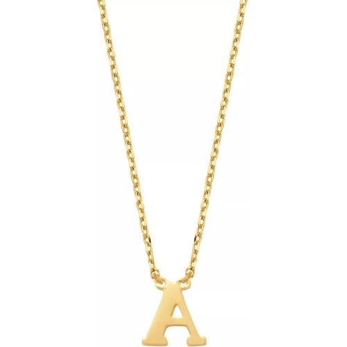 Halskette - Le Marais Chloé 14 Karat Initial Necklace Letter A - Gr. unisize - in - für Damen - Isabel Bernard - Modalova