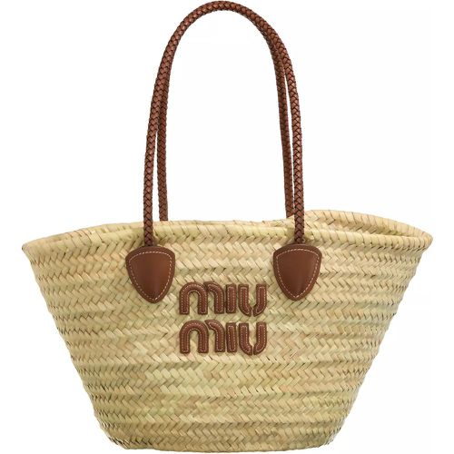 Shopper - Straw Bag - Gr. unisize - in - für Damen - Miu Miu - Modalova