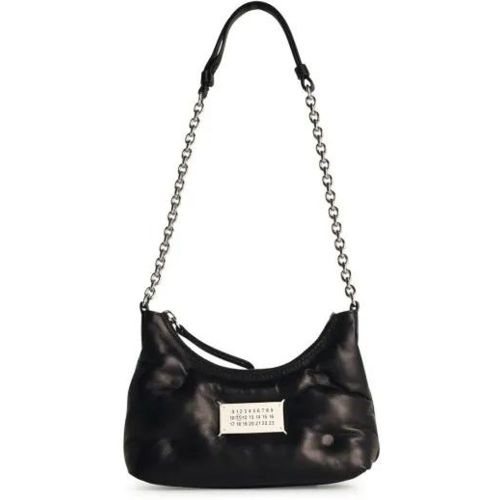 Crossbody Bags - Hobo Glam Slam' Black Leather Bag - Gr. unisize - in - für Damen - Maison Margiela - Modalova