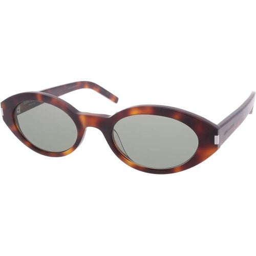 Sonnenbrille - SL 567-002 - Gr. unisize - in Braun - für Damen - Saint Laurent - Modalova