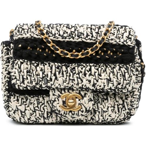 Shopper - Raffia Braided with Love Flap - Gr. unisize - in - für Damen - Chanel - Modalova