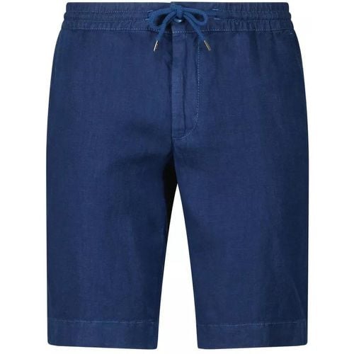 Tapered-Fit Shorts aus Leinen - Größe 38 - Alberto - Modalova