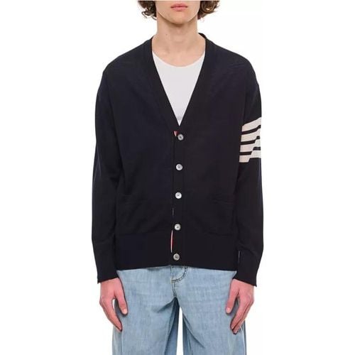 Classic V-Neck Cardigan - Größe 2 - Thom Browne - Modalova