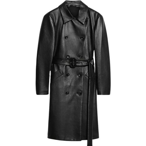 Giostra Leather Trench Coat - Größe 40 - SPORTMAX - Modalova