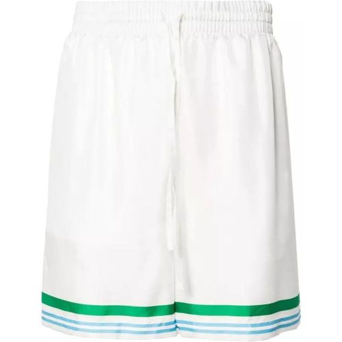 White Casa Sport Shorts - Größe M - white - Casablanca - Modalova