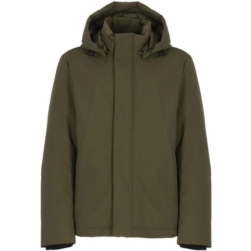 Green Stretch Jacket - Größe S - Woolrich - Modalova