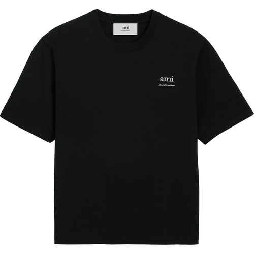 T-Shirt mit Logo - Größe S - AMI Paris - Modalova