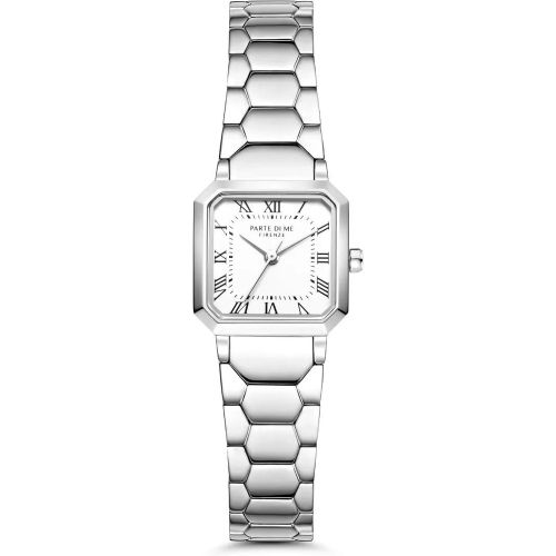 Uhr - Orologio square ladies watch co - Gr. unisize - in Silber - für Damen - Parte Di Me - Modalova