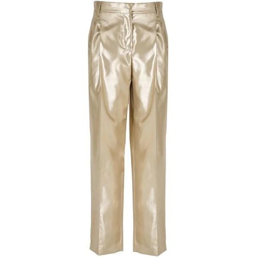 Gold Silk Pants - Größe 40 - BRUNELLO CUCINELLI - Modalova