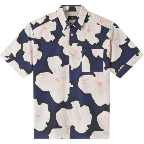 Chemise a fleurs - Größe L - A.P.C. - Modalova