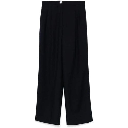 Navy Pleated Trousers - Größe 38 - AMI Paris - Modalova